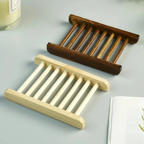 Bamboo Soap Rack